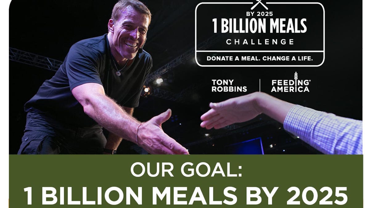 billion meals Tony Robbins