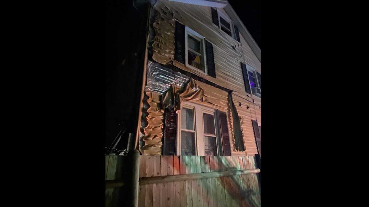 Massachusetts home damaged by fire