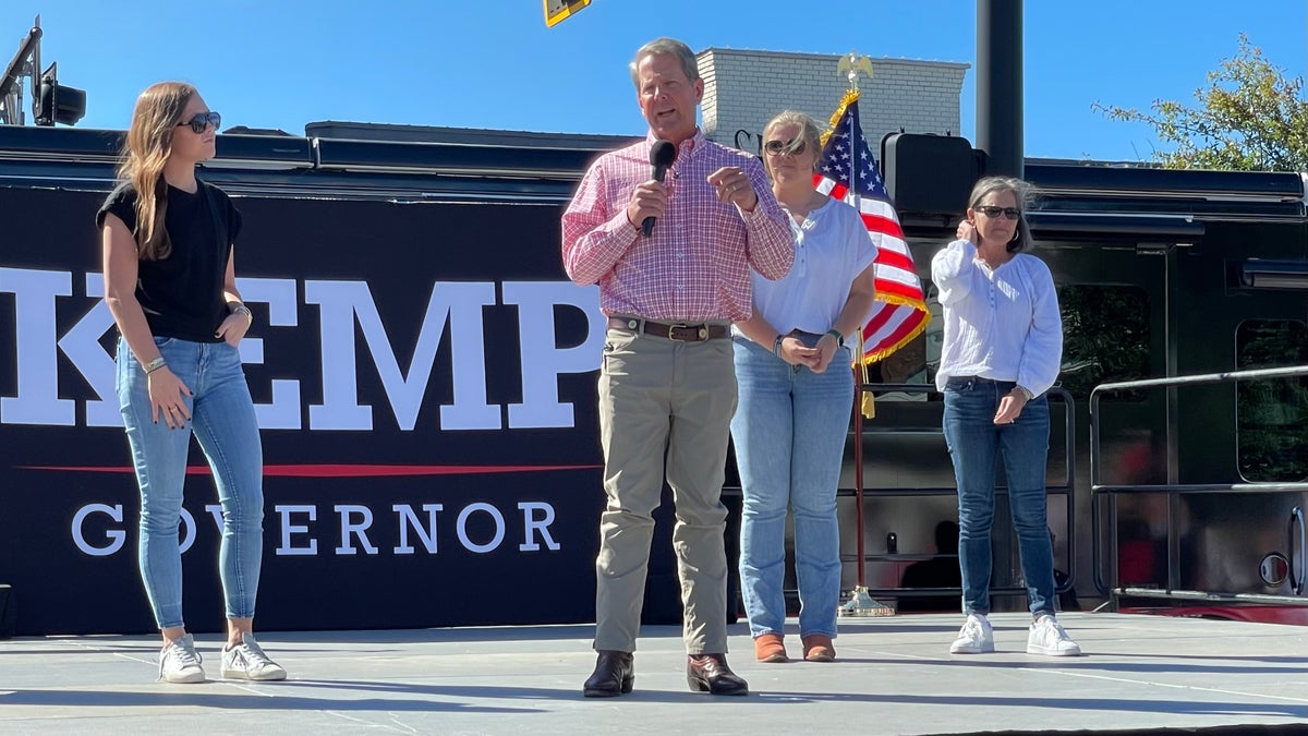 Brian Kemp re-election rally