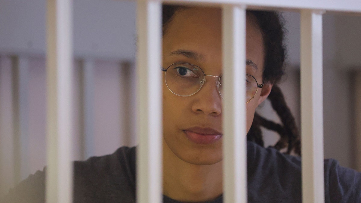 Brittney Griner behind bars