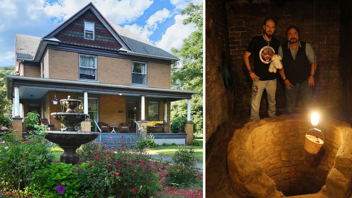 Buffalo Bill's House next to 'Silence of the Lambs' replica well