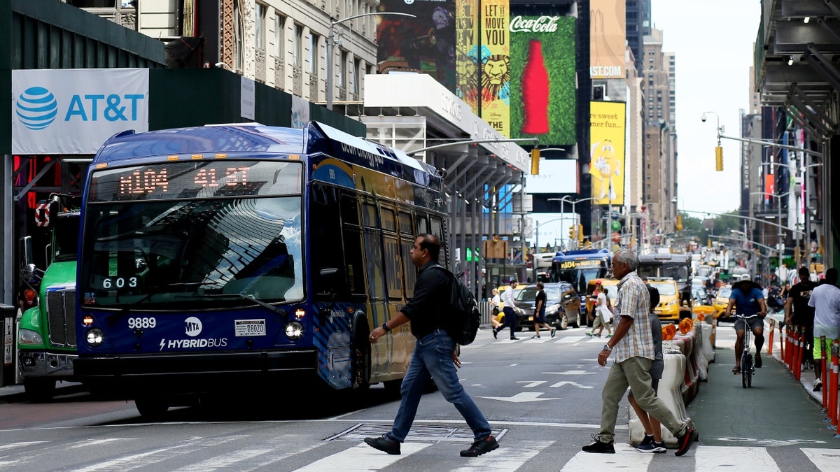 A New York bus