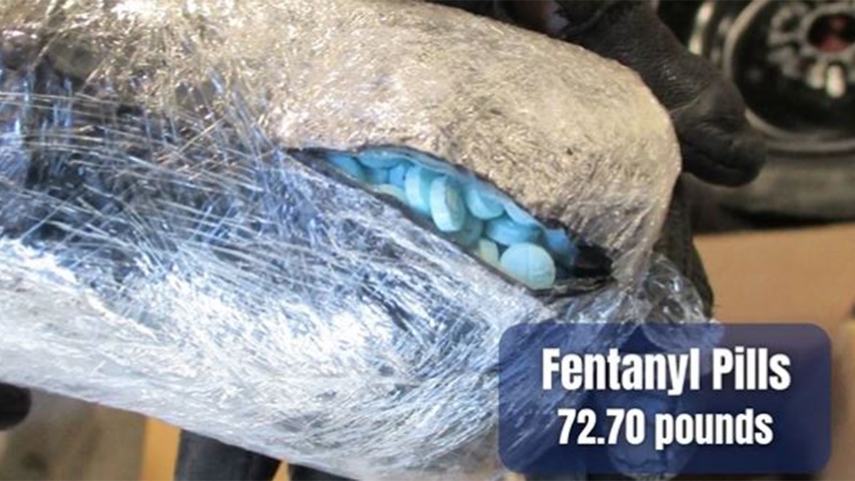 Fentanyl seized at the border in San Diego
