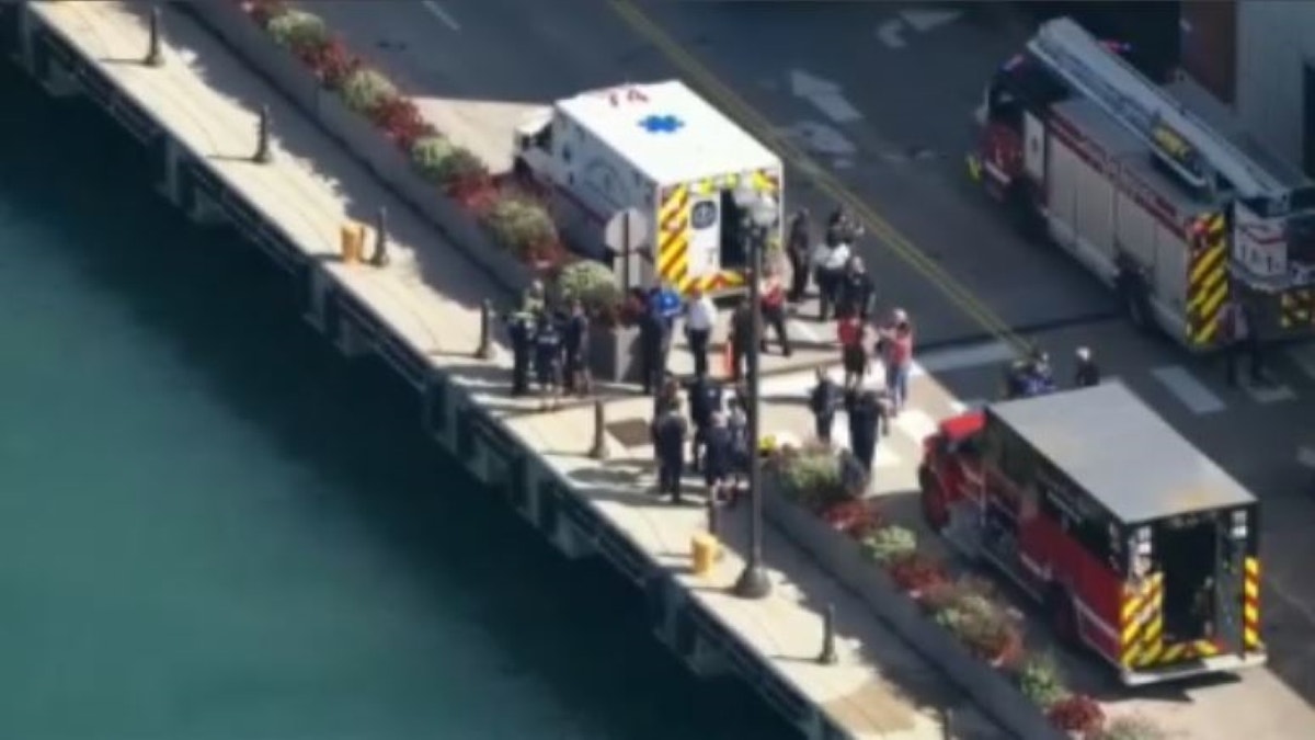 First responders on Chicago's Navy Pier