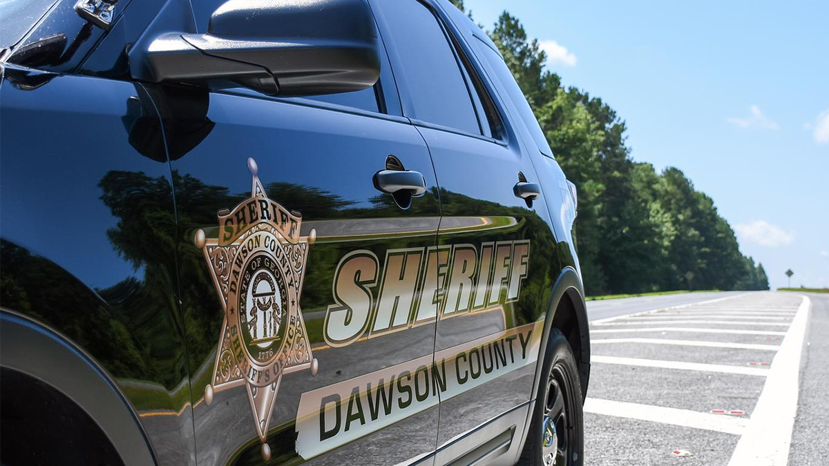Dawson County Sheriff car