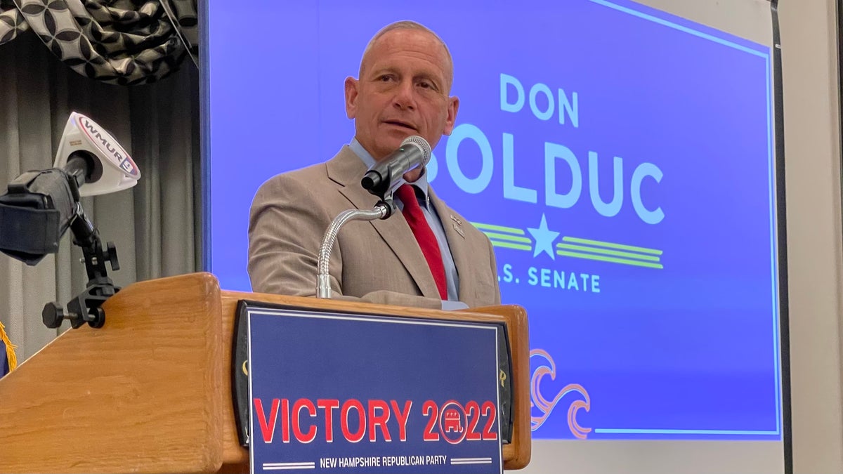 GOP Senate nominee Don Bolduc