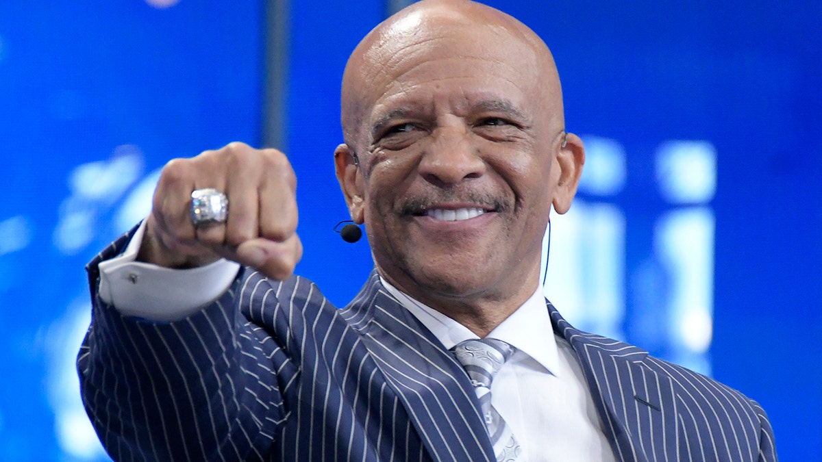 Drew Pearson at the 2018 NFL Draft