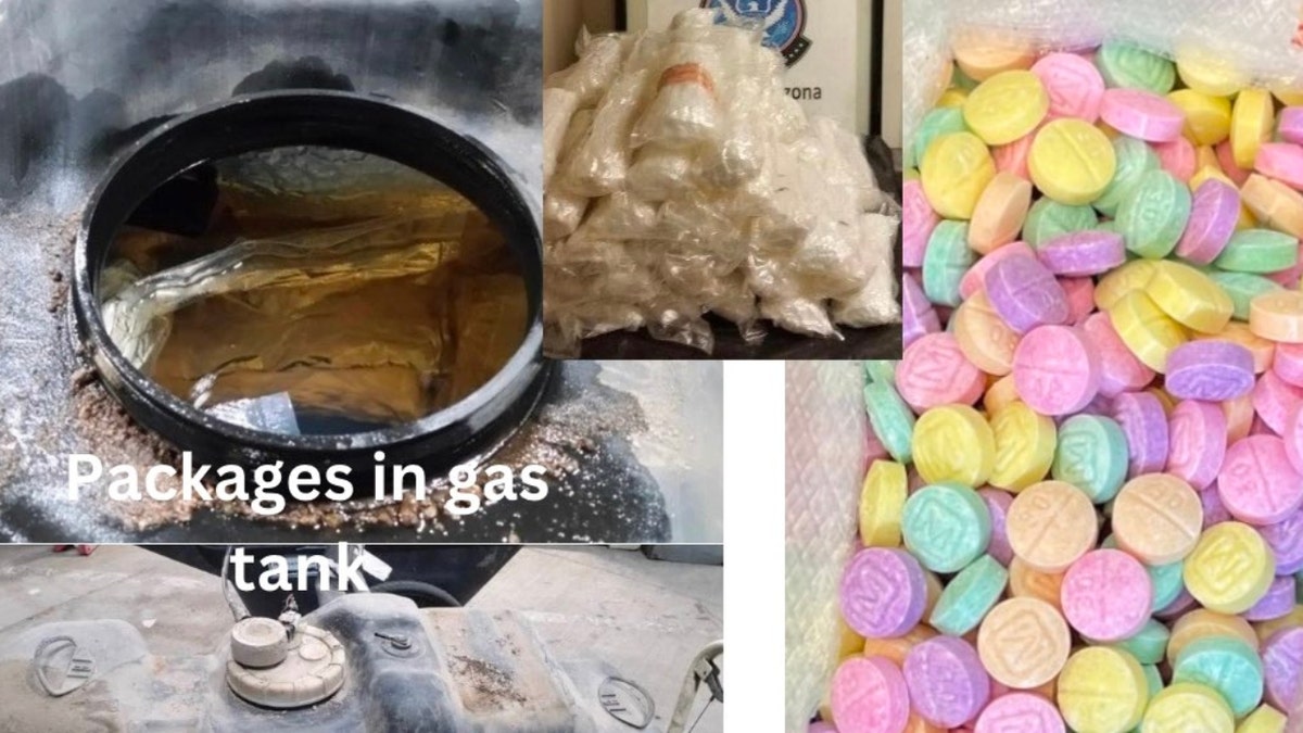 Drugs seized in Arizona on Tuesday