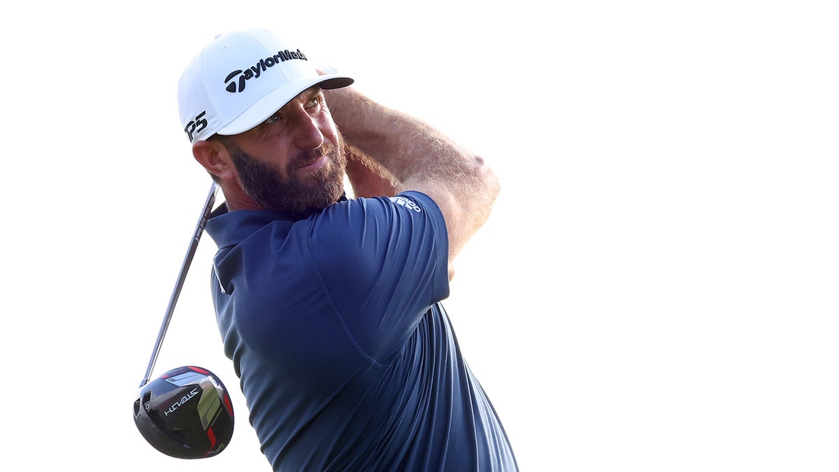 Dustin Johnson responds to awkward question about wife Paulina