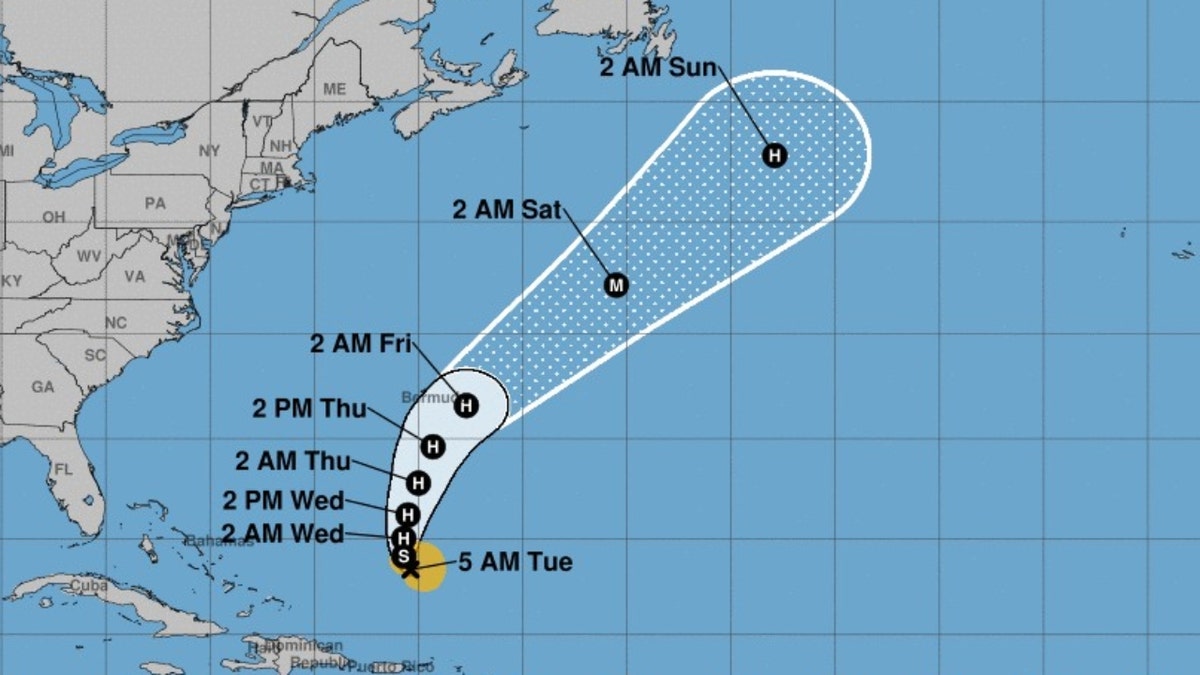 The forecast for Earl