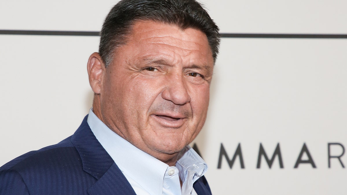 Ed Orgeron in February 2022