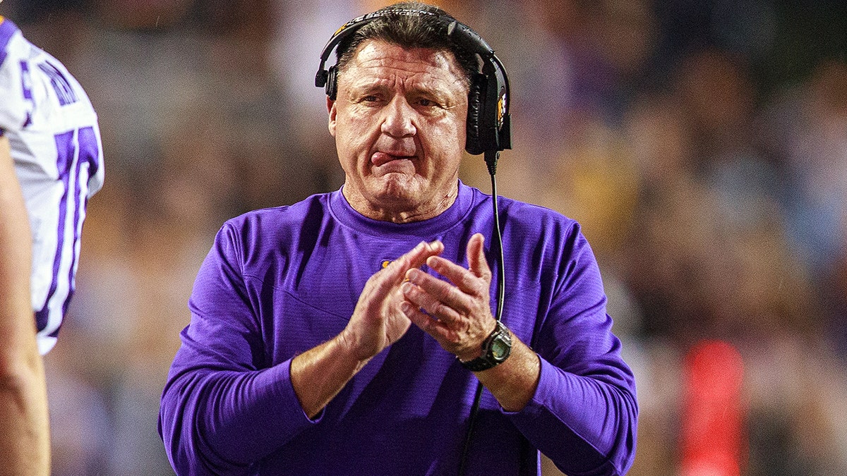 Ed Orgeron in 2021