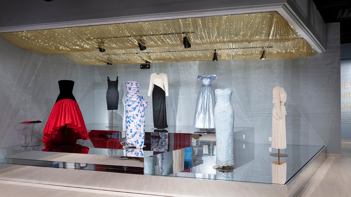 Princess Diana's fashion at Las Vegas exhibit