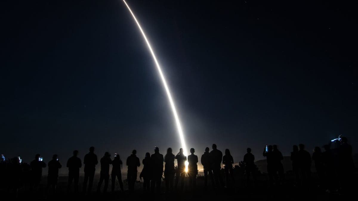 Minuteman III intercontinental ballistic missile test