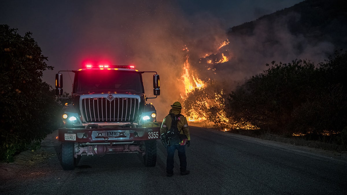 Fairview Fire in California