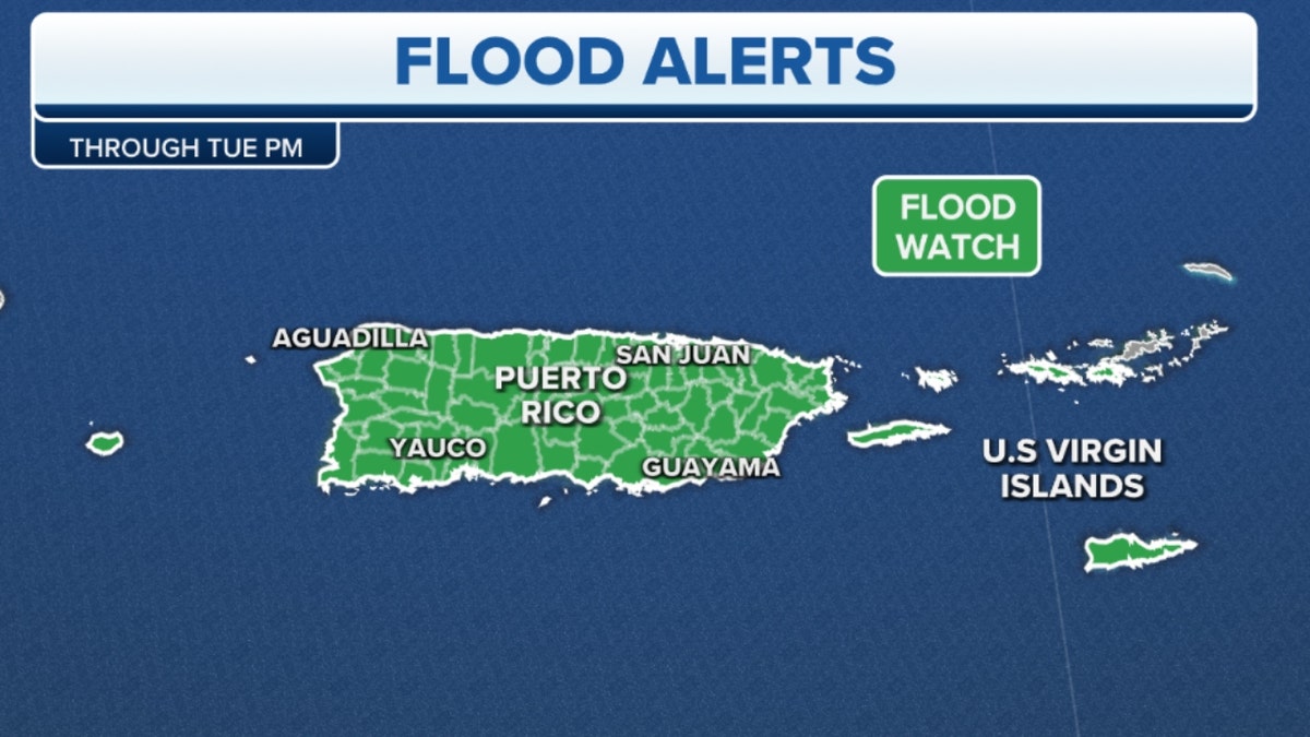 Puerto Rico flood alerts
