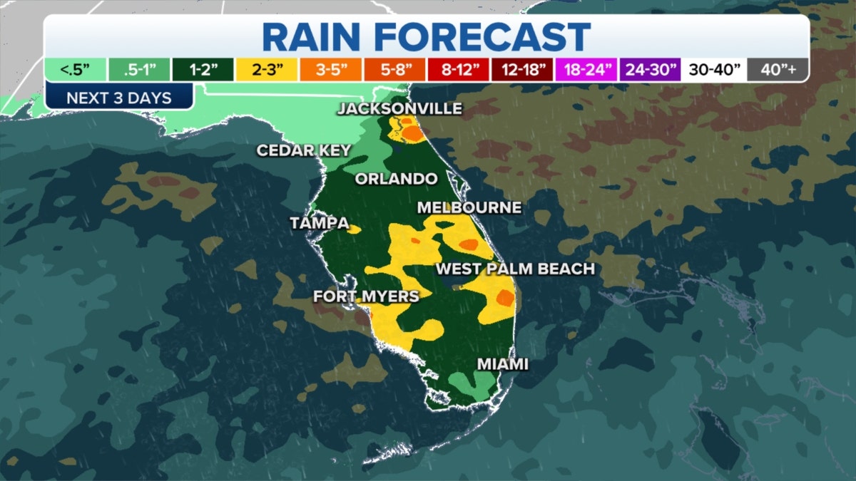 Florida rain forecast