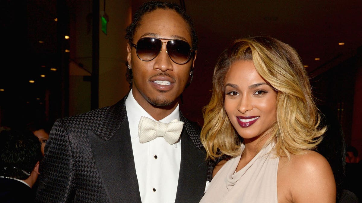 Future and Ciara on the red carpet