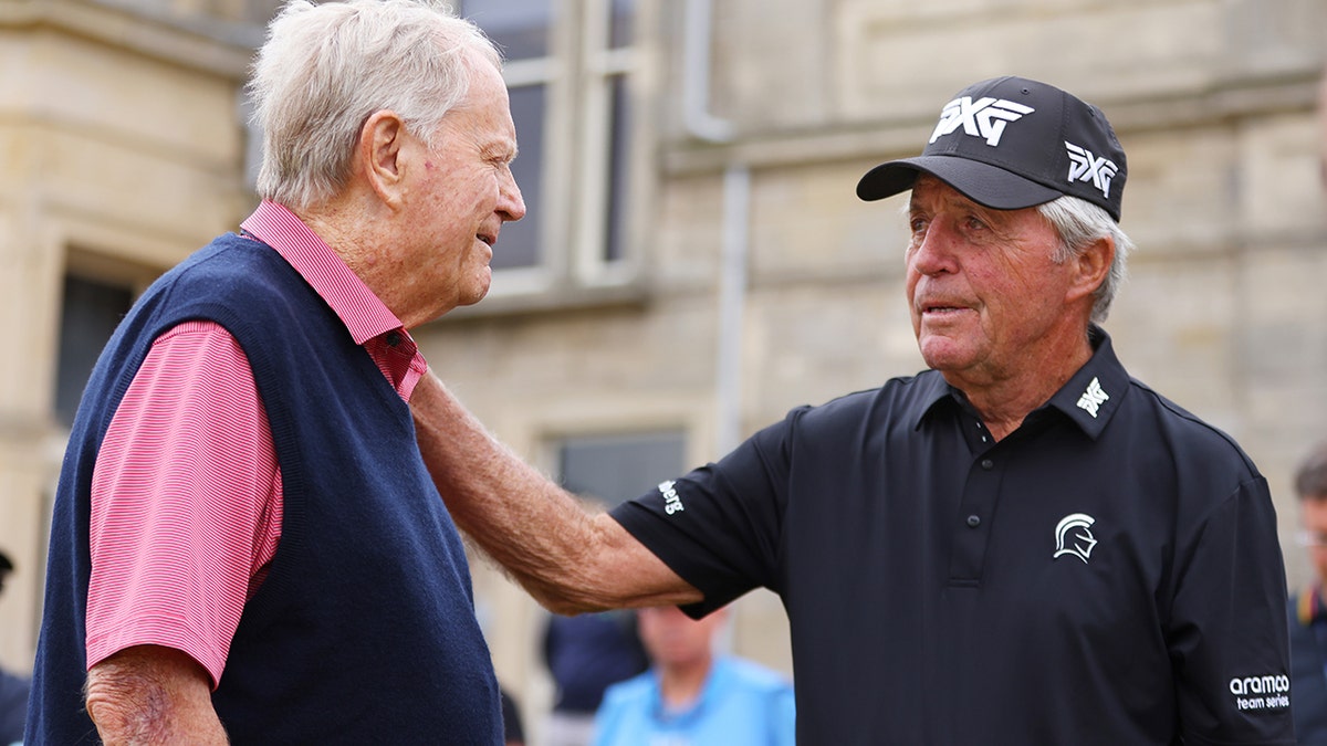 Gary Player and Jack Nicklaus