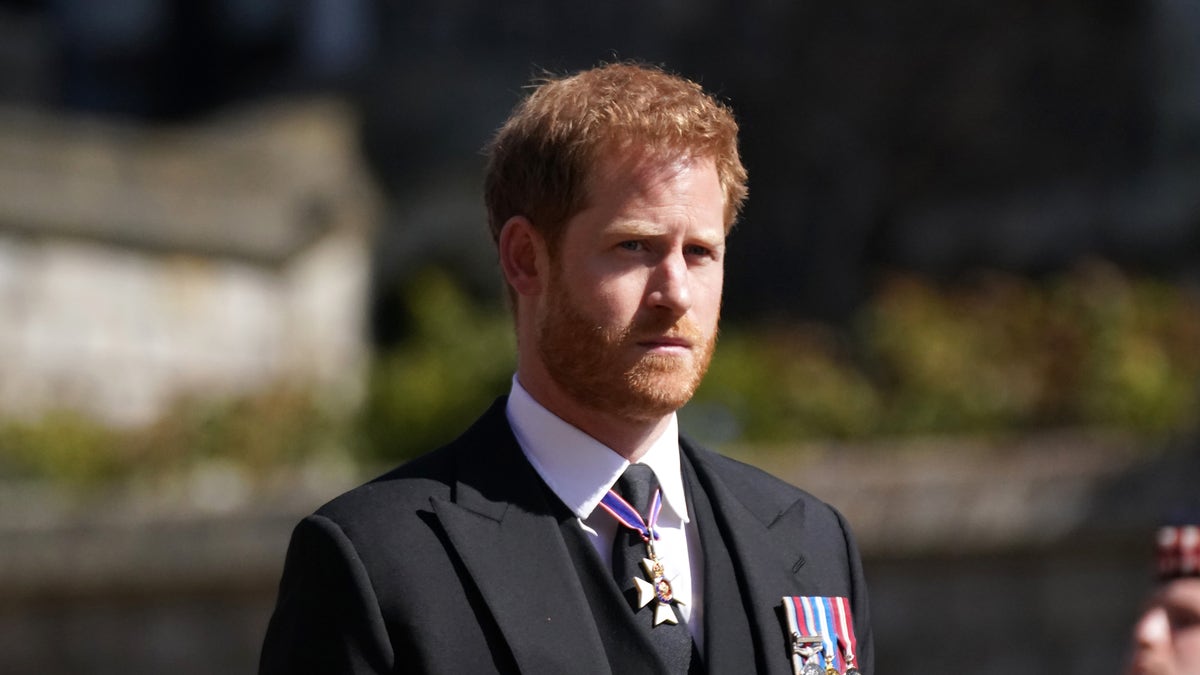 Prince Harry, Prince Philip funeral