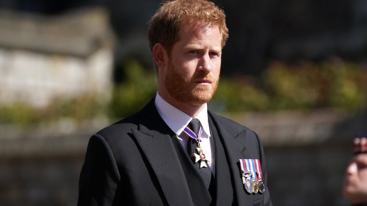 Prince Harry, Prince Philip funeral