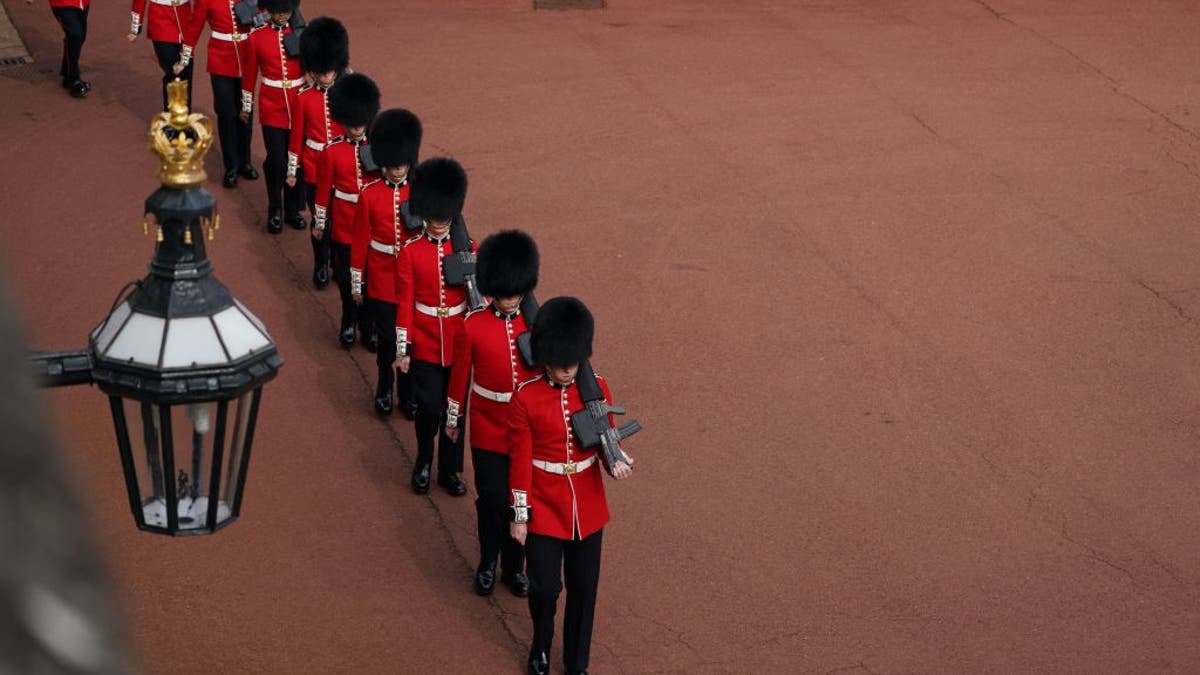 Guard Change at Windsor castle