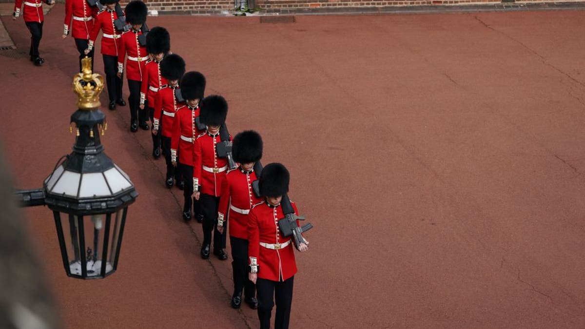 Guard Change at Windsor castle