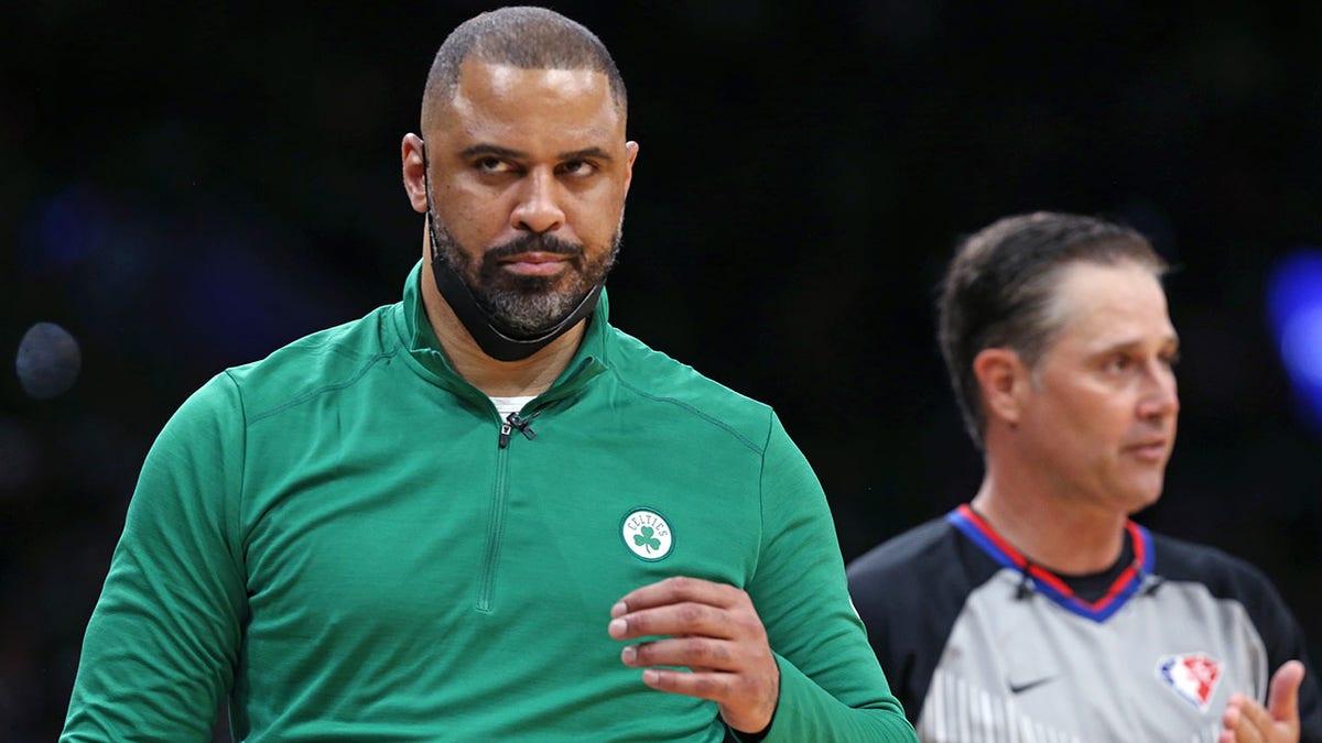 Celtics head coach Ime Udoka during the NBA Finals