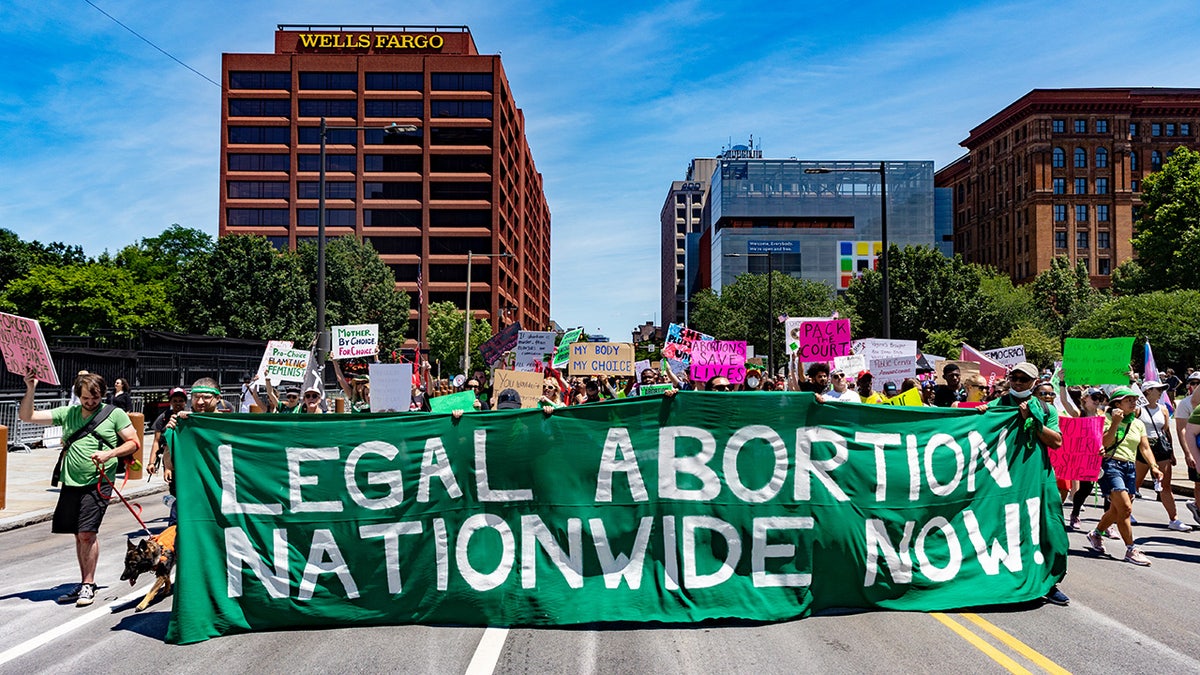 Abortion protest in Philadelphia
