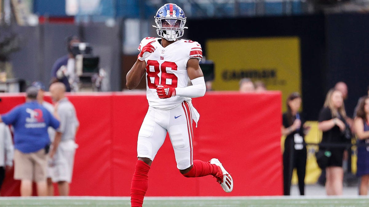 Giants rookie Darius Slayton seizes his opportunity with first team – New  York Daily News