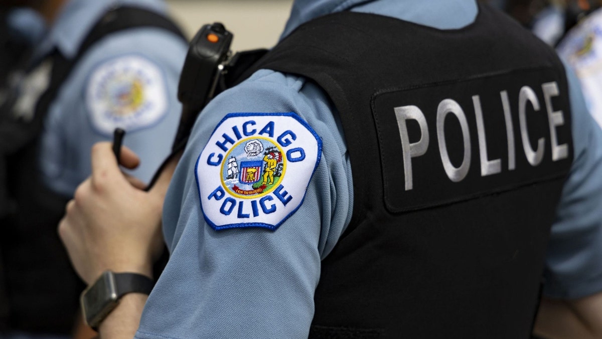 Chicago police officer in uniform