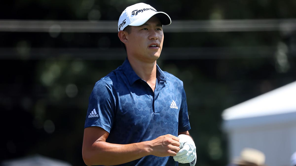 Collin Morikawa at the PGA Tour Championship