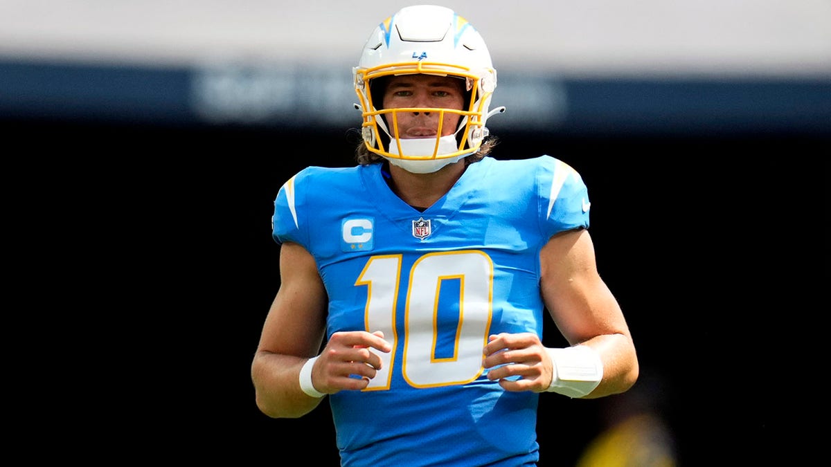 Chargers Quarterback Justin Herbert plays in Week 1
