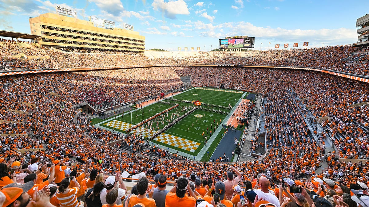 A view of Neyland Stadium