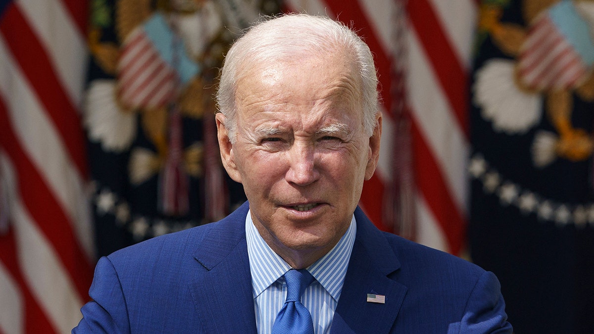 Biden at rose garden