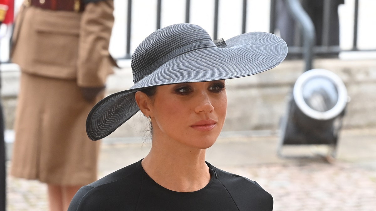 Meghan Markle at the Queen's funeral