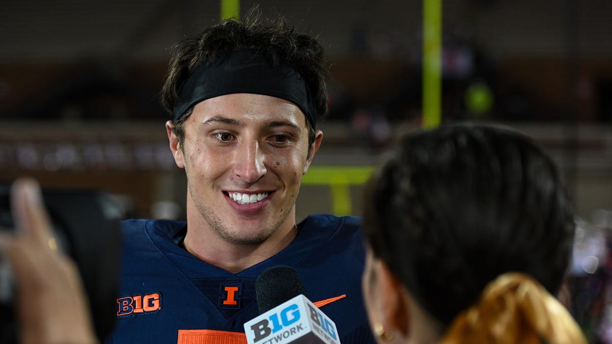 Illinois QB Tommy DeVito after beating Chattanooga