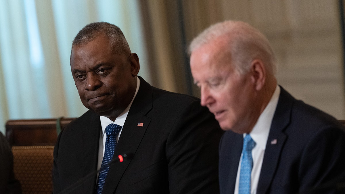 Defense Sec. Austin with President Biden