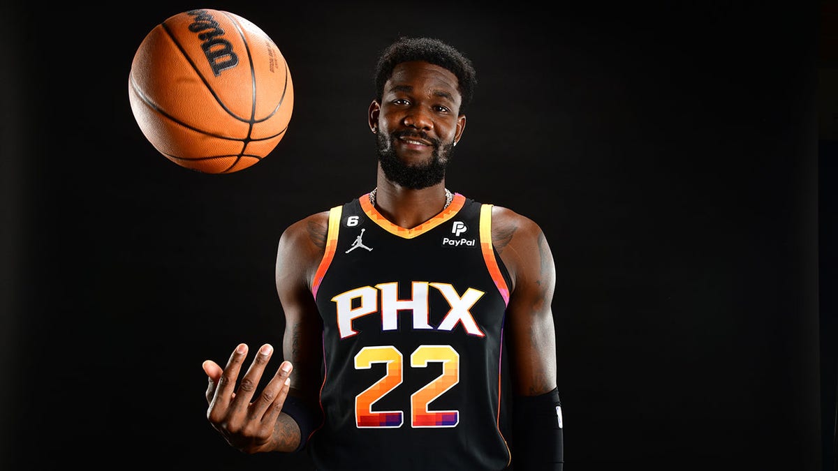 Deandre Ayton on NBA Media Day