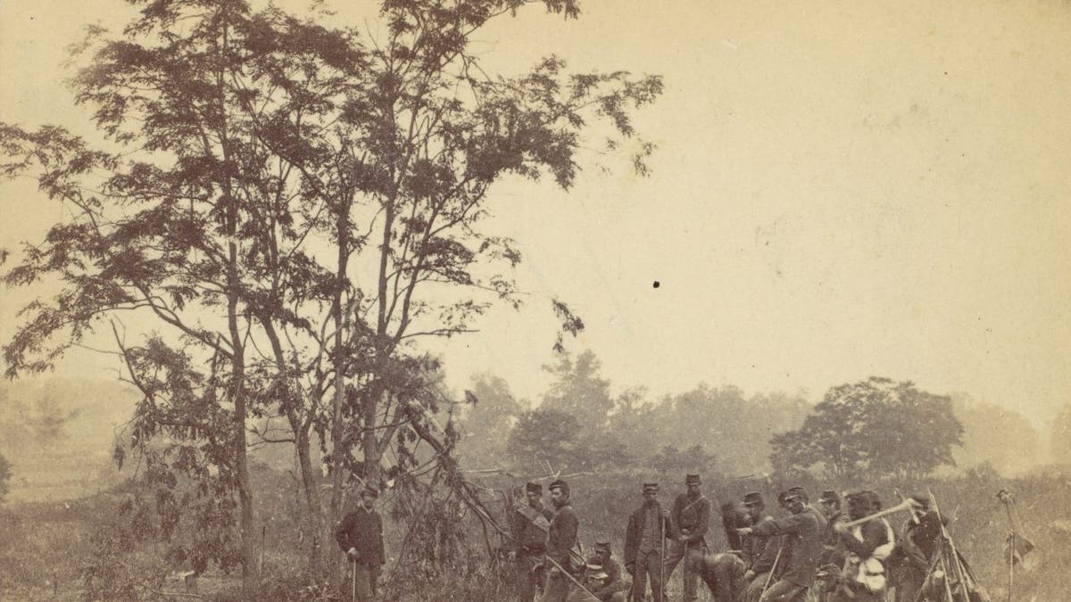 Antietam battle dead.