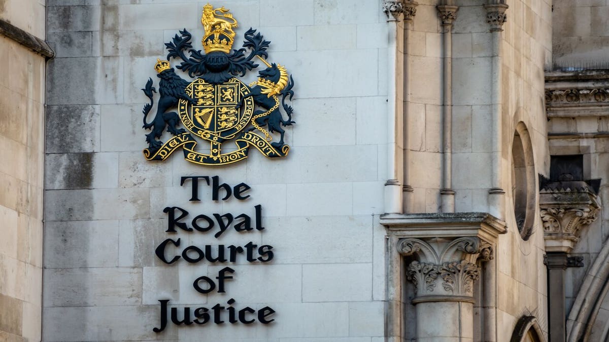 Royal Courts of Justice in London, England, U.K.