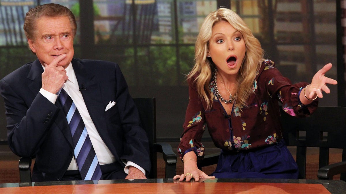 Kelly Ripa Regis Philbin