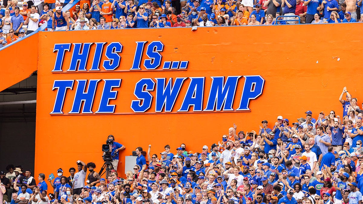 A view of The Swamp in Gainesville, Fla.