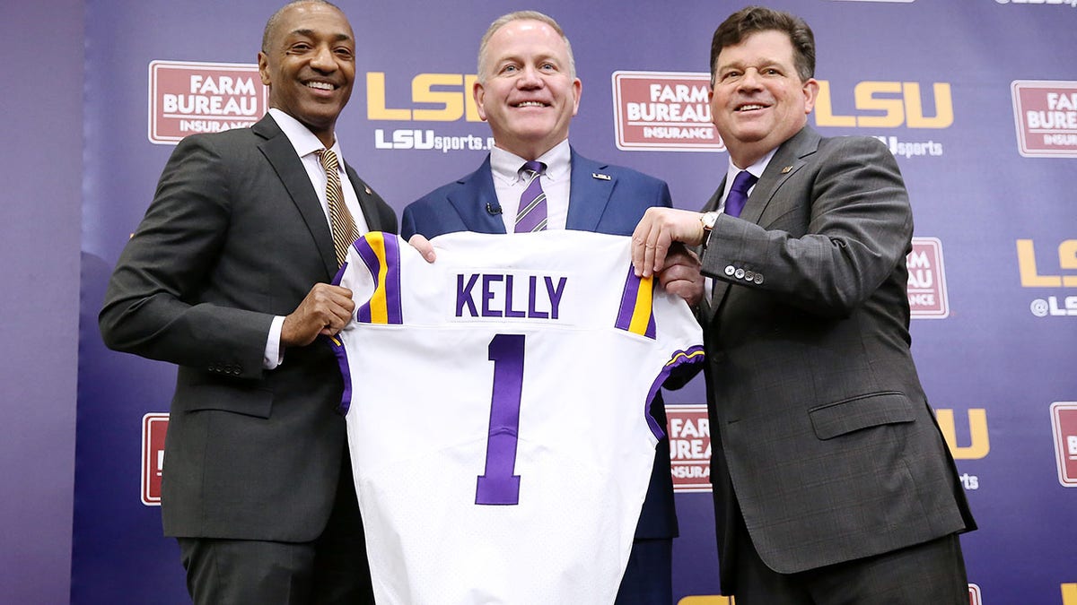 Brian Kelly is introduced as the head coach at LSU
