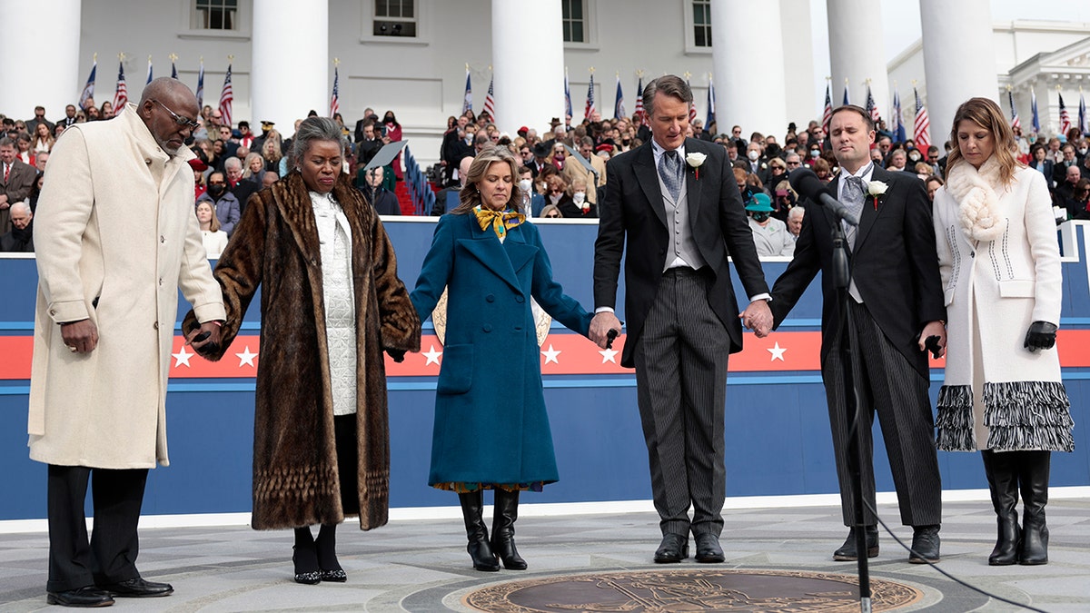 youngkin prays at inauguration