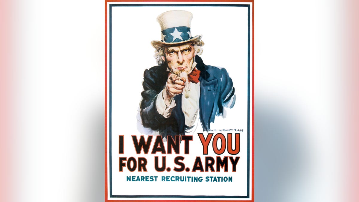 Uncle Sam recruiting poster