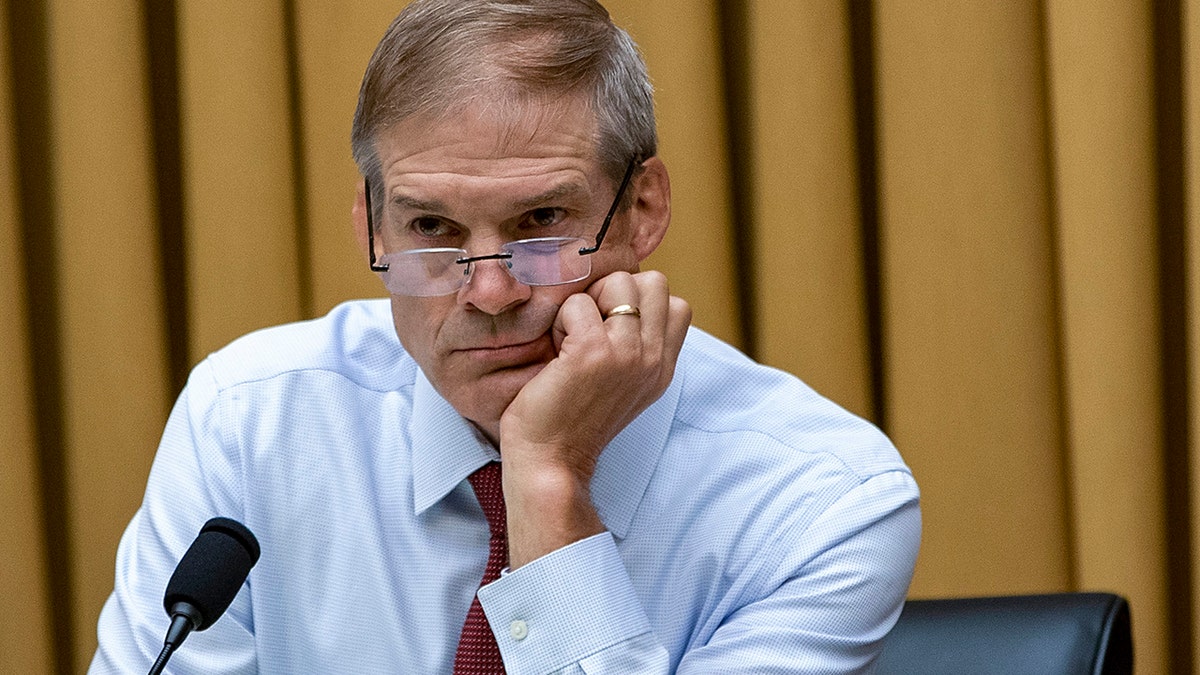 Jim Jordan sitting in a committee hearing