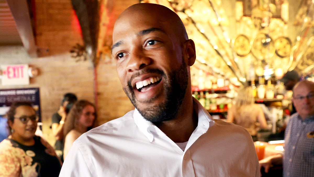 Democratic Wisconsin Senate nominee Mandela Barnes