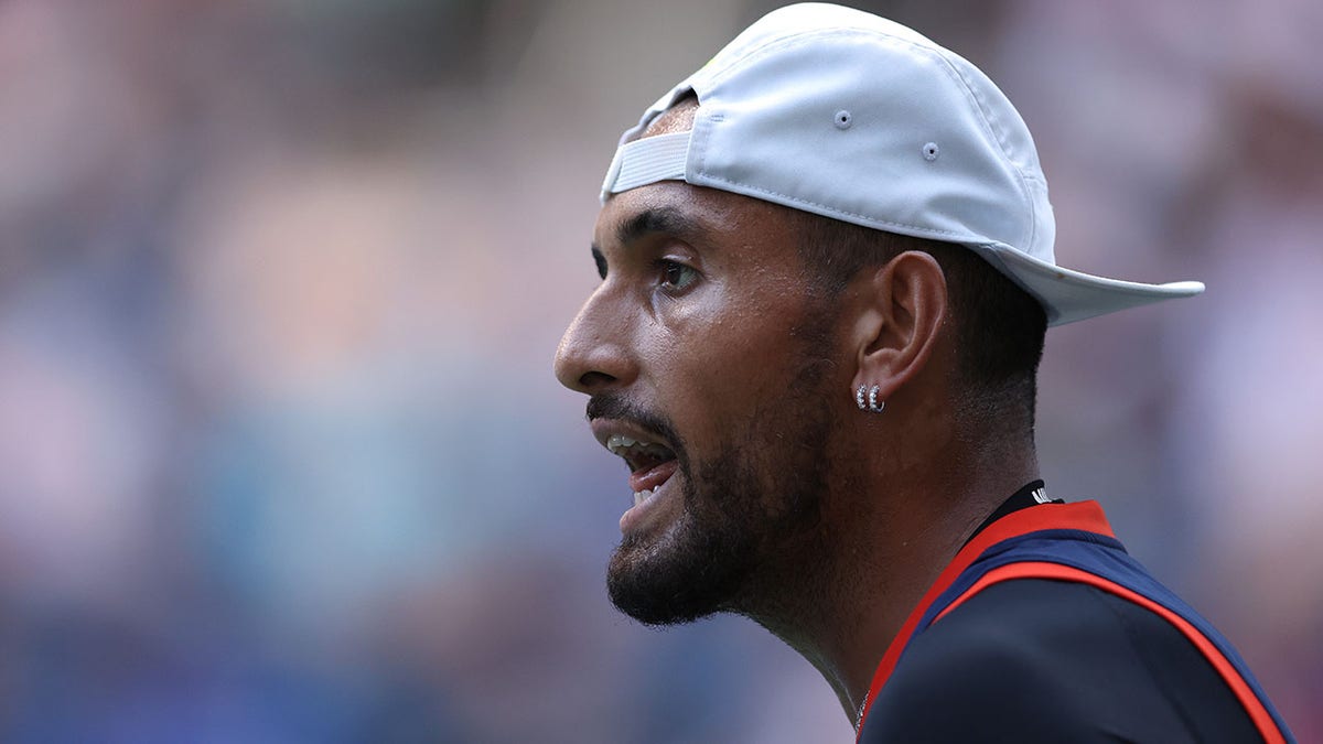 Nick Kyrgios frustrated at US Open