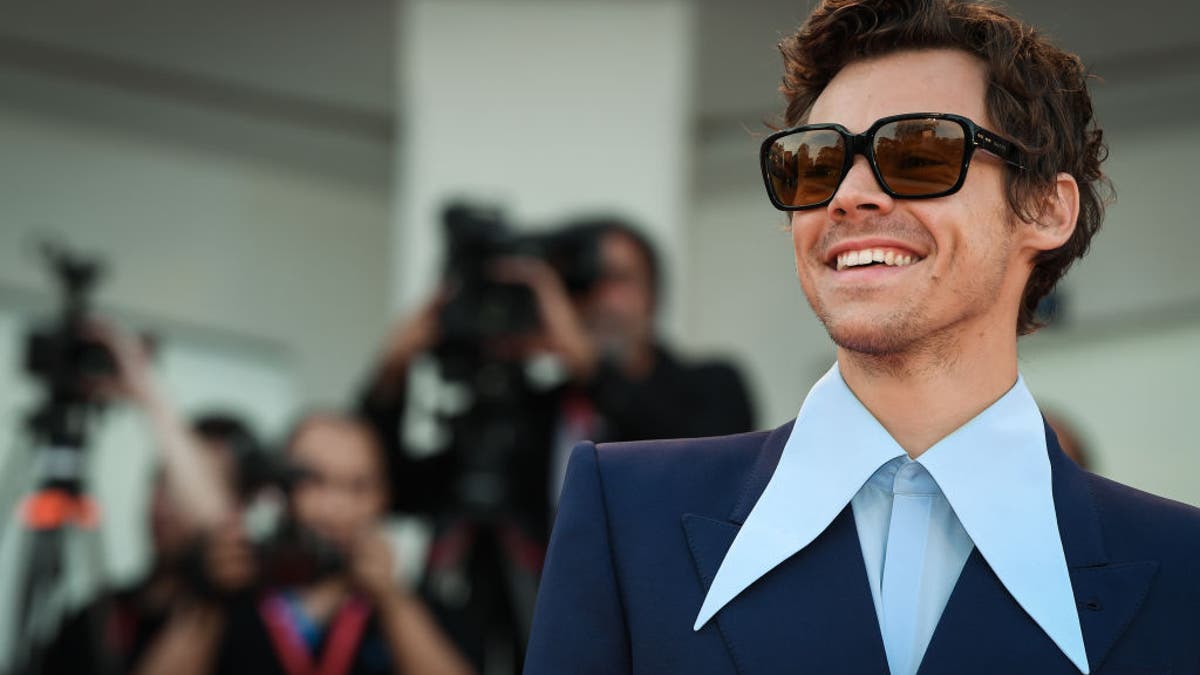 Harry Styles Venice Film Festival carpet